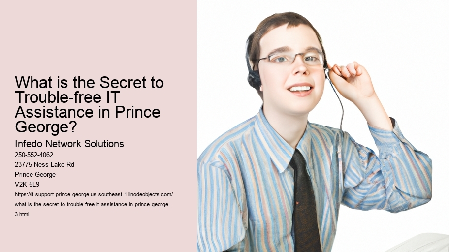 What is the Secret to Trouble-free IT Assistance in Prince George?